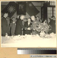 藏品(國府舉行還都大典外賓向主席祝賀)的圖片